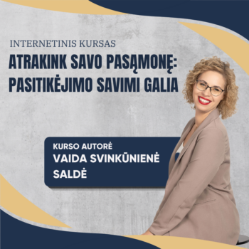 Atrakink savo pasąmonę: pasitikėjimo savimi galia